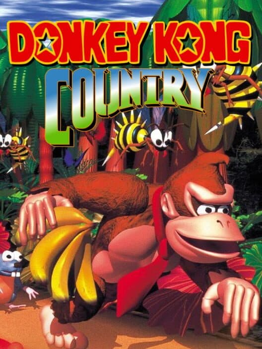 Donkey Kong Country — sealed SNES first print